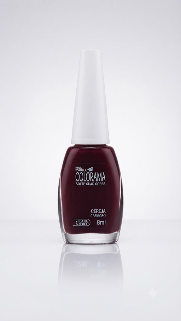 ESMALTE SOLTE SUAS CORES CEREJA CREMOSO - COLORAMA
