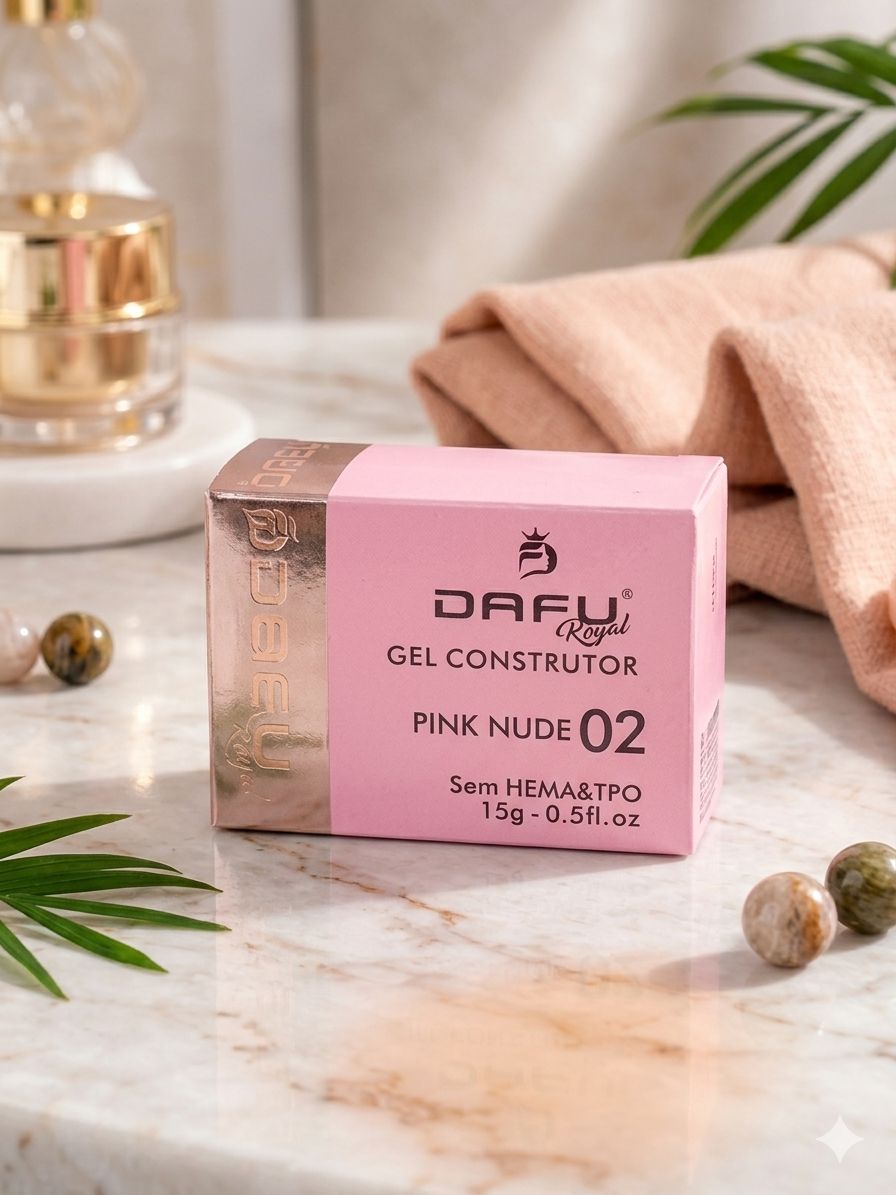 GEL CONSTRUTOR PINK NUDE 02 DAFU ROYAL 15G