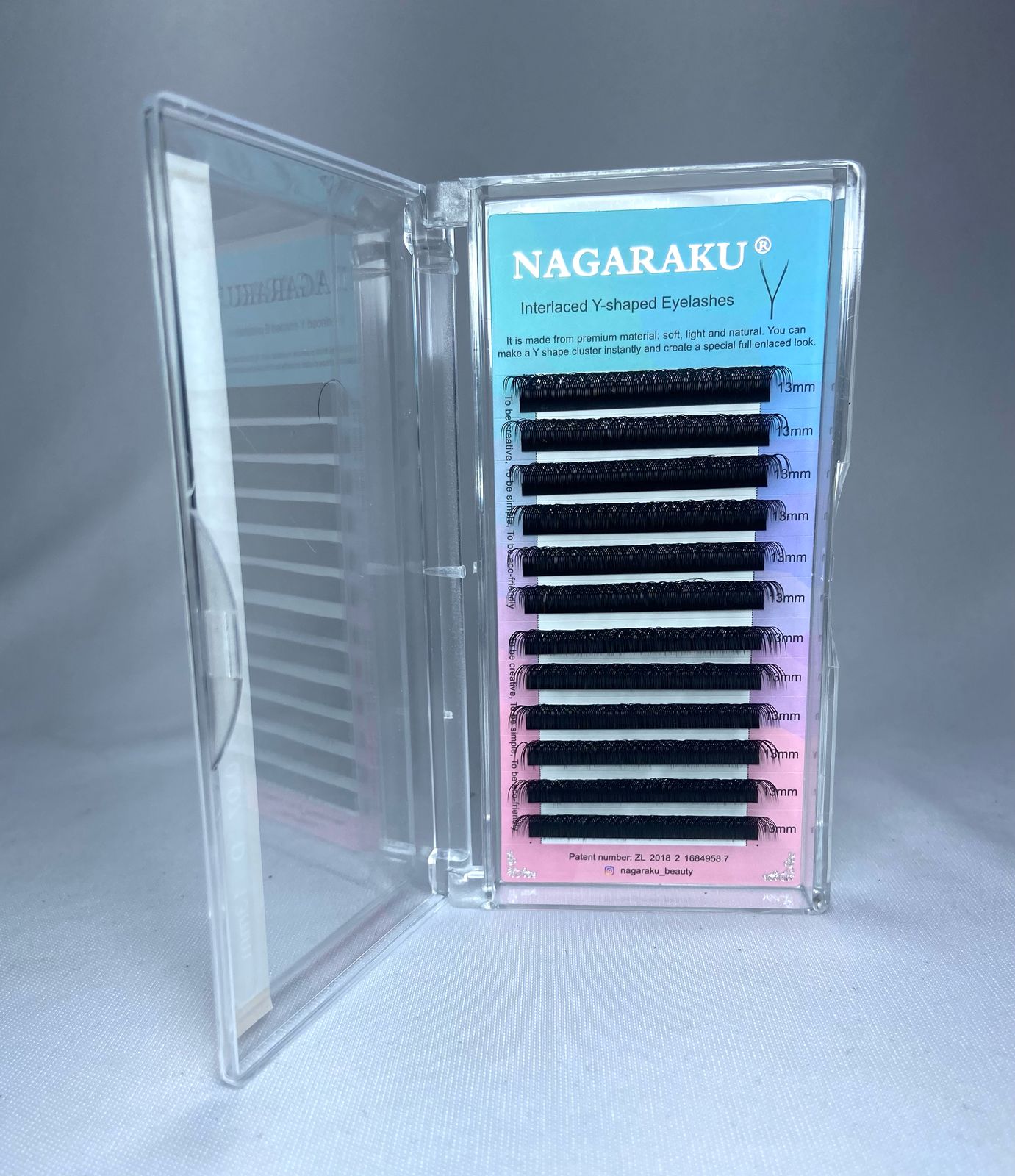 CÍLIOS NAGARAKU 0.07D YY 13MM NE INVILA - Tudo para unhas em gel