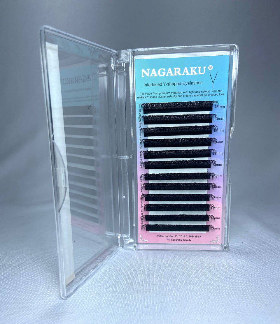 CÍLIOS NAGARAKU 0.07D YY 13MM NE INVILA - Tudo para unhas em gel