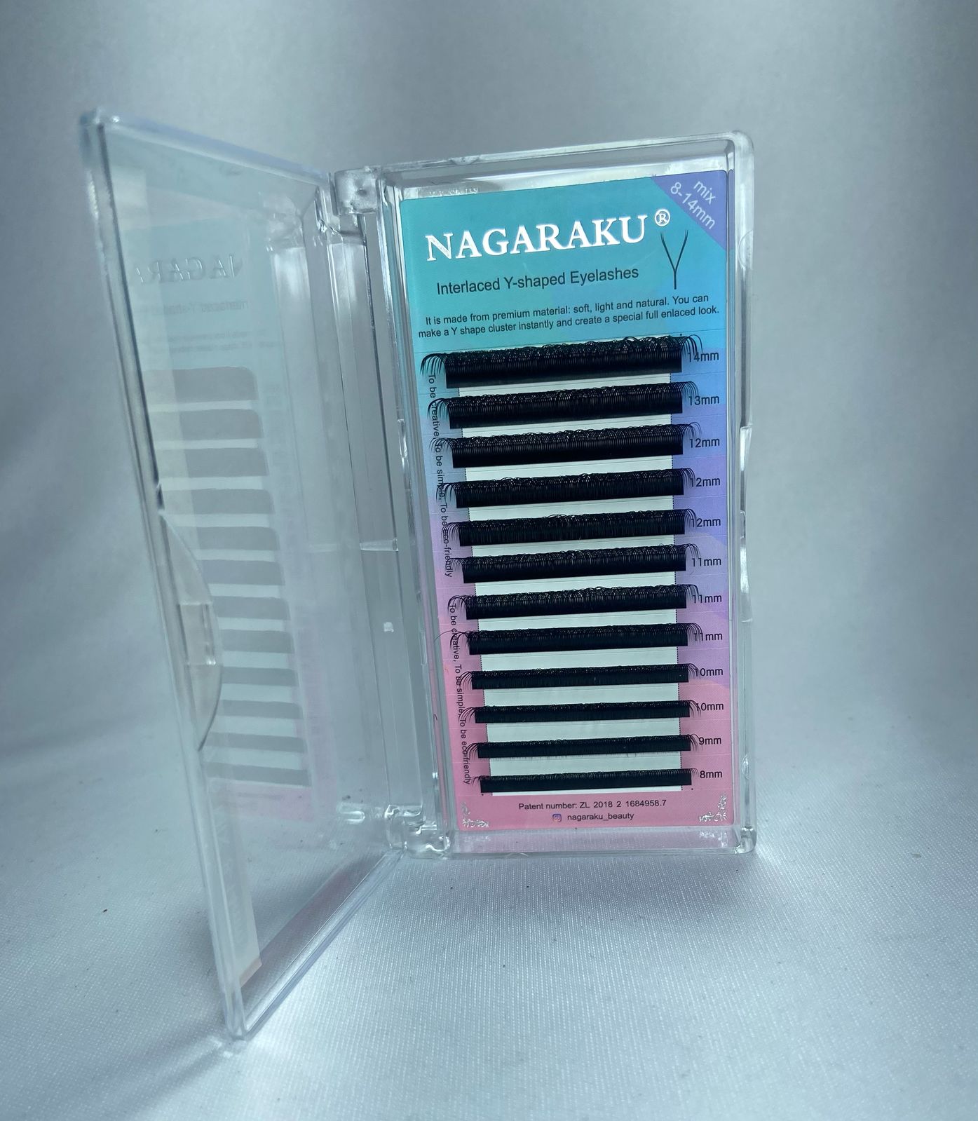 CÍLIOS NAGARAKU YY 0.07D MIX 8-14MM NE INVILA - Tudo para unhas em gel