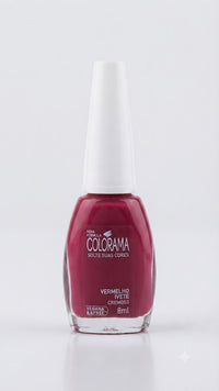 ESMALTE 8ML VERMELHO IVETE - COLORAMA