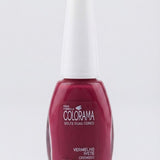ESMALTE 8ML VERMELHO IVETE - COLORAMA