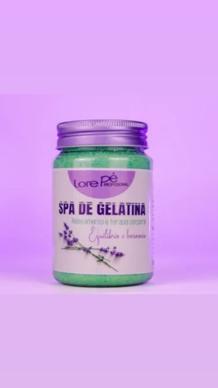 SPA DE GELATINA MANGA VERDE - LORE PÉ INVILA - Tudo para unhas em gel