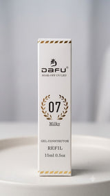 GEL CONSTRUTOR REFIL 07 MILKY 15ML - DAFU