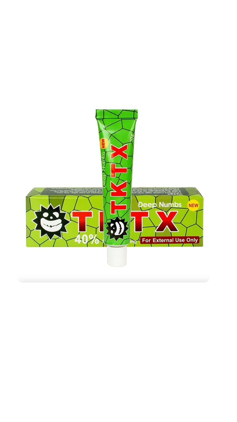 POMADA ANESTÉSICA 40% VERDE 10G – TKTX INVILA - Tudo para unhas em gel