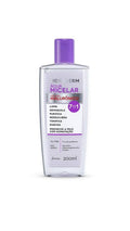 ÁGUA MICELAR C/ ÁCIDO HIALURÔNICO 200ML -HIDRADERM INVILA - Tudo para unhas em gel