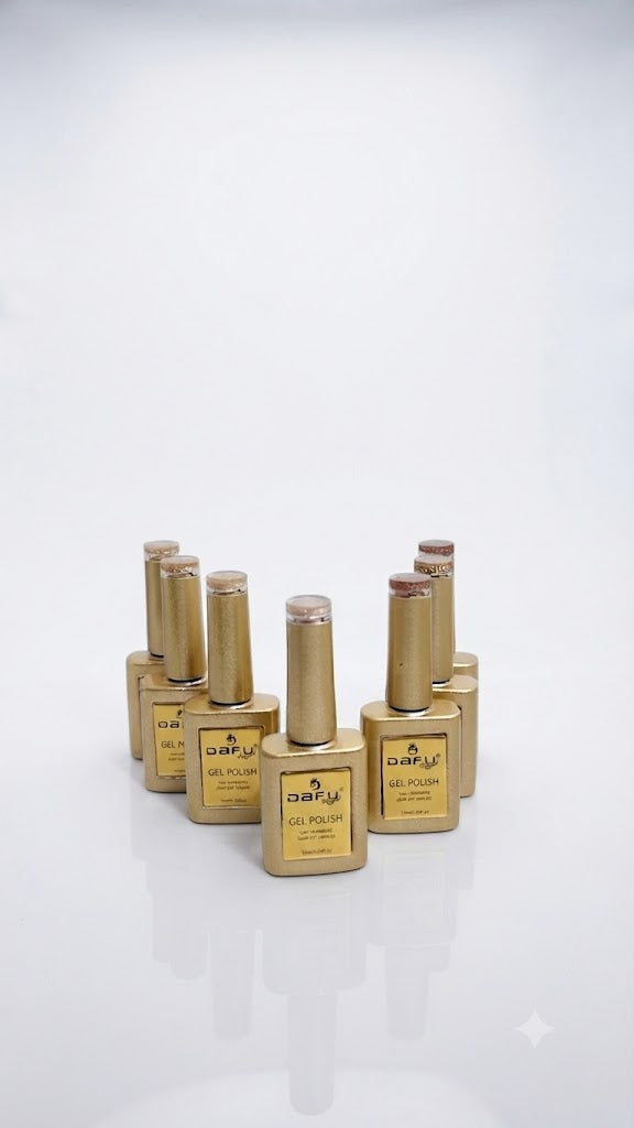 ESMALTES EM GEL ROYAL GOLDED 10ML - DAFU