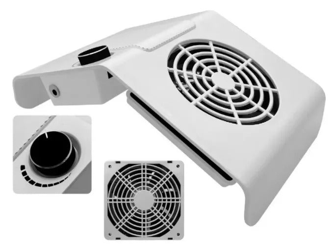 ASPIRADOR 858-2 NAIL DUST COLLECTOR INVILA - Tudo para unhas em gel