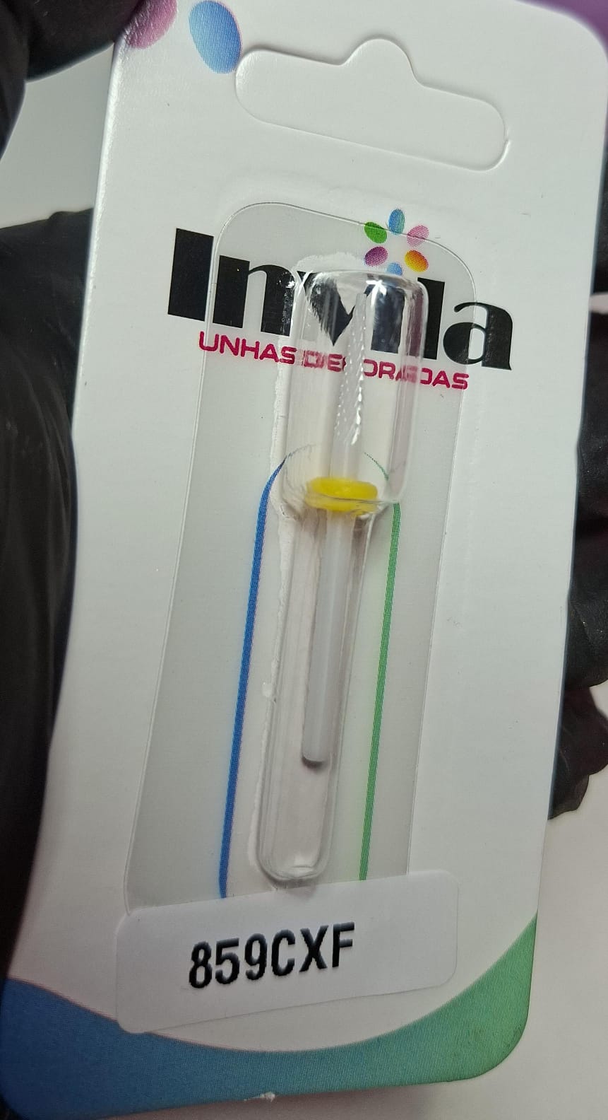 BROCA INVILA CERAMICA 859CXF INVILA - Tudo para unhas em gel
