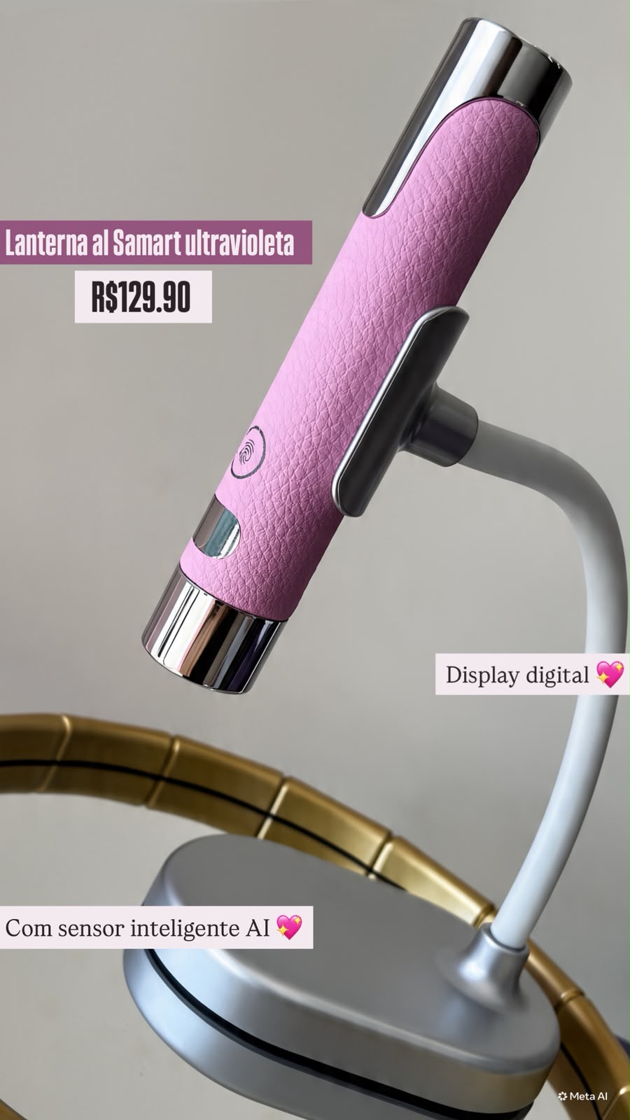 LANTERNA AL SAMART ULTRAVIOLET LAMP