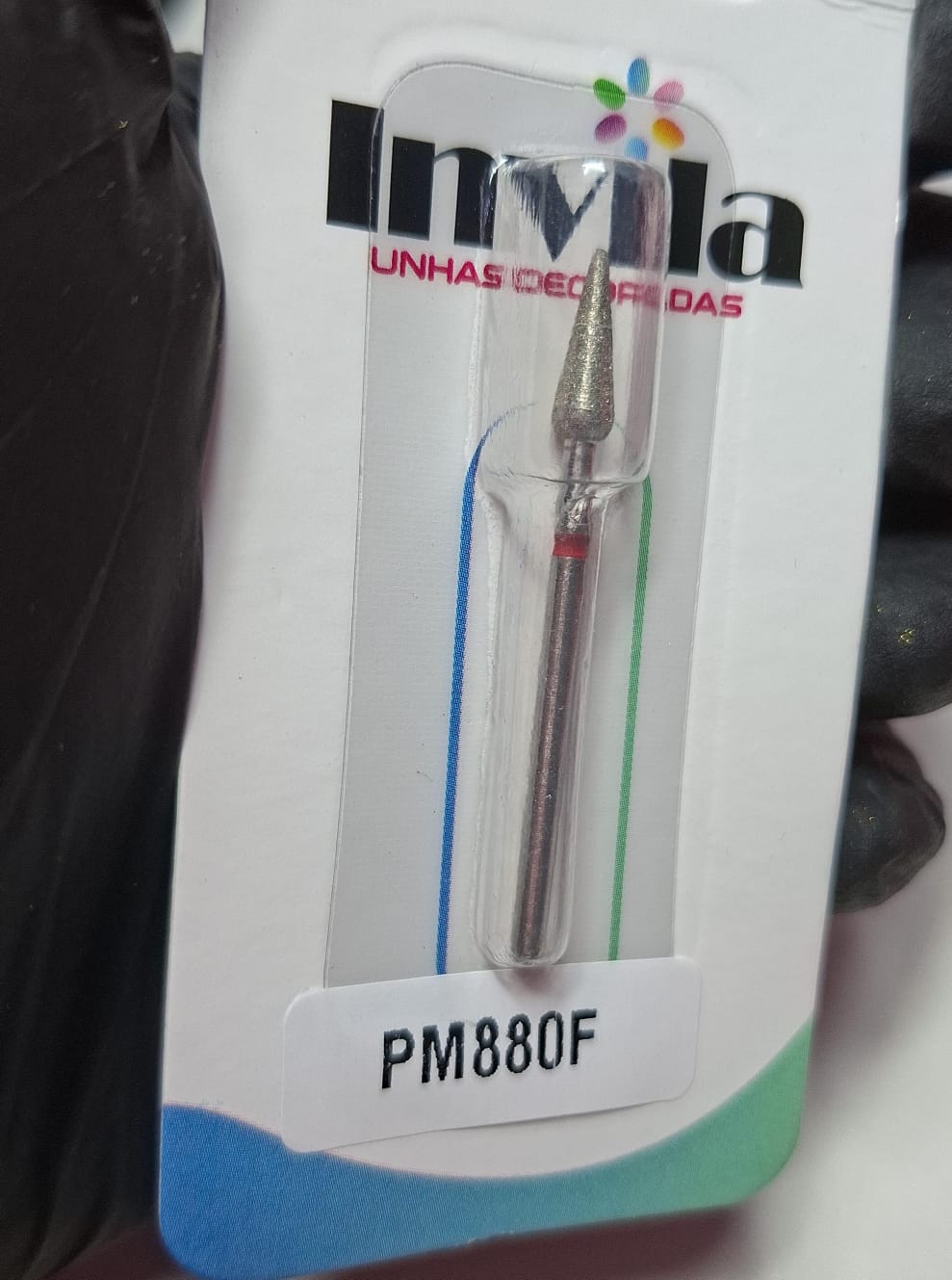 BROCA INVILA DIAMANTADA PM880F INVILA - Tudo para unhas em gel