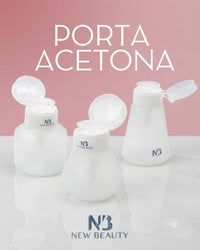 PORTA ACETONA - NEW BEAUTY