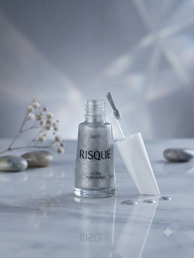 ESMALTE RISQUE 8ML MIL PURPURINAS