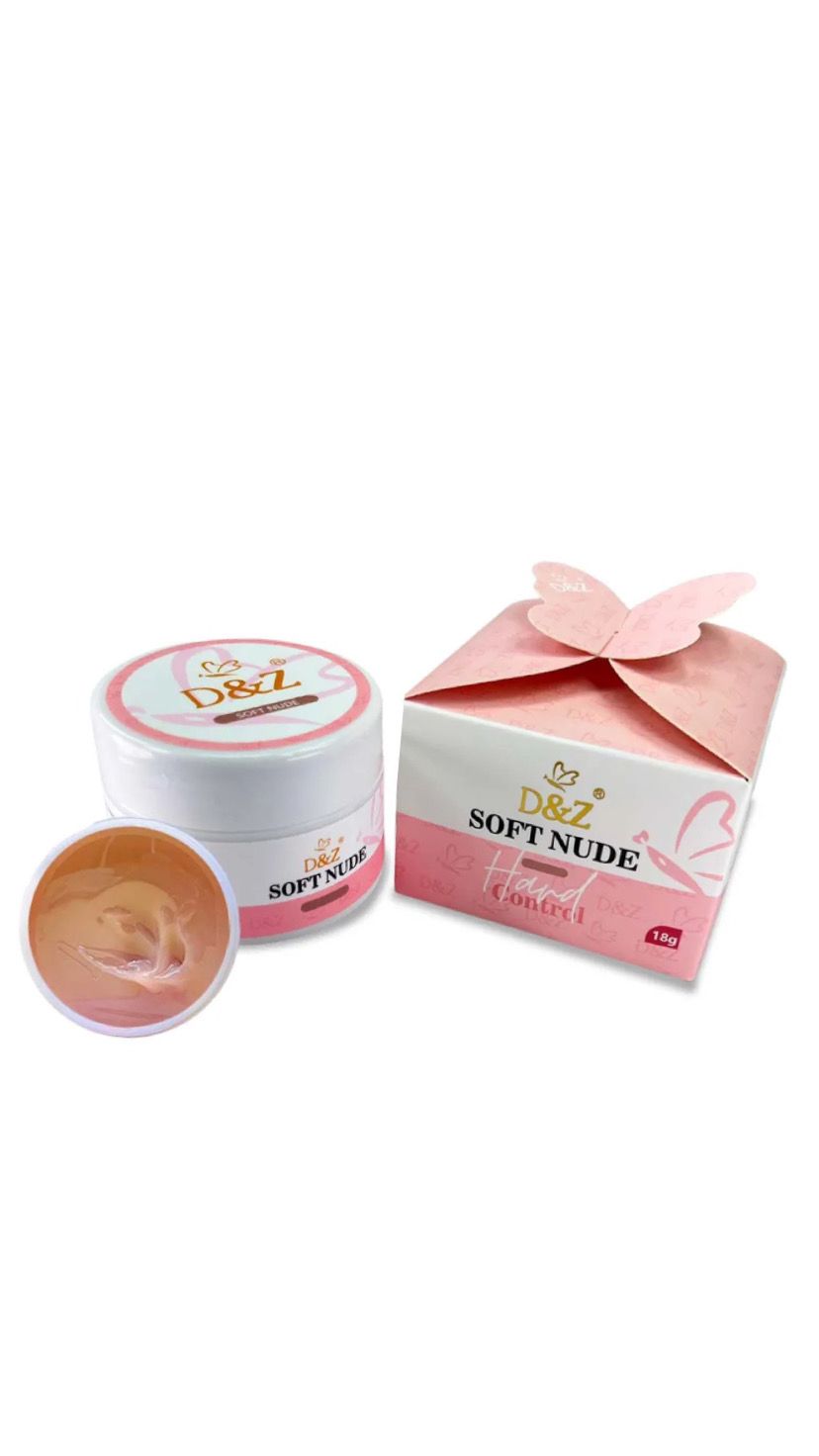GEL SOFT NUDE HARD 18G -D&Z INVILA - Tudo para unhas em gel