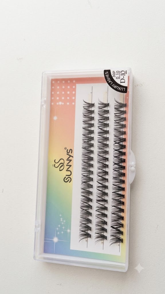 CÍLIOS TUFOS 30P 0.10D 10MM - SUNNYS