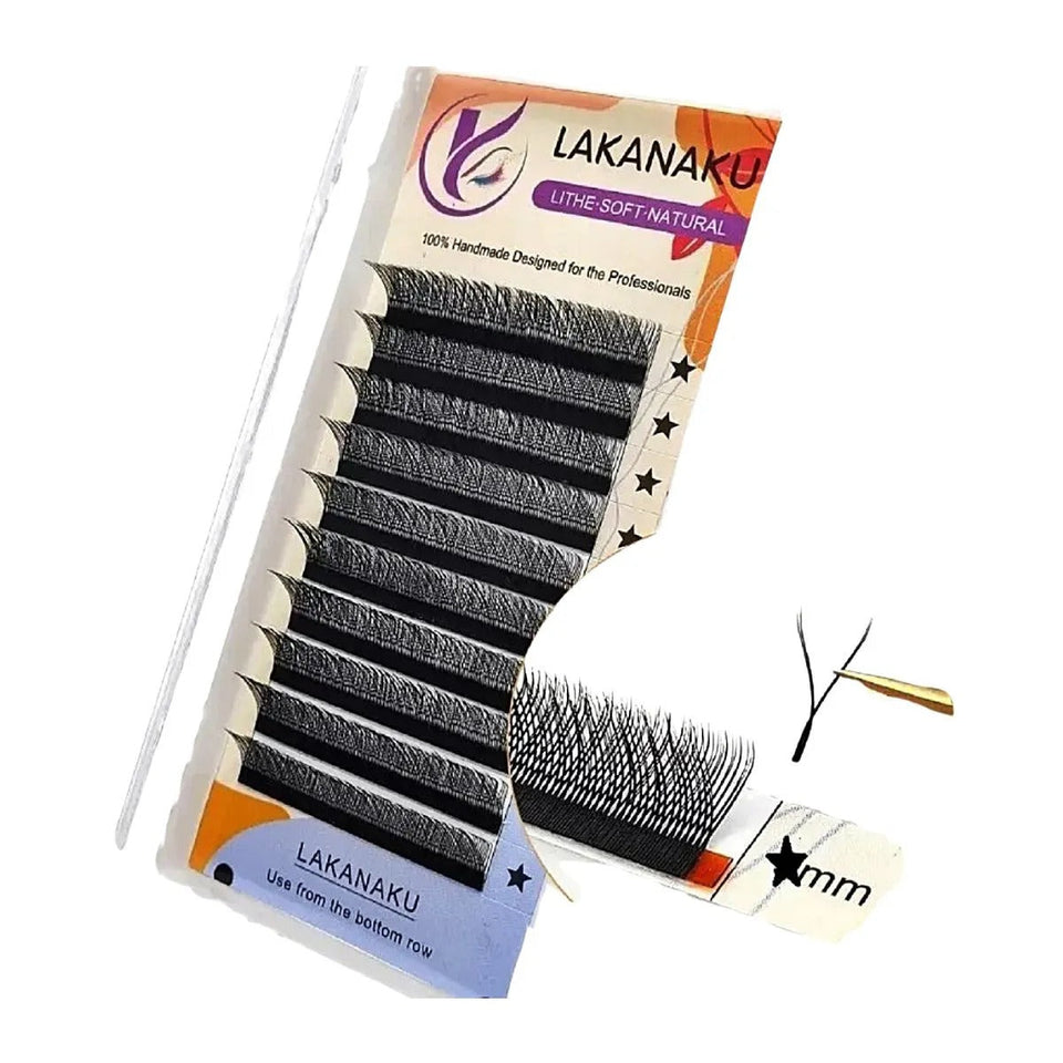CILIOS LAKANAKU Y 0.07D 11mm INVILA - Tudo para unhas em gel
