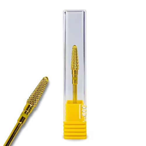 BROCA TUGSTENIO XF GOLD MEDIUM UMBRELLA ST INVILA - Tudo para unhas em gel