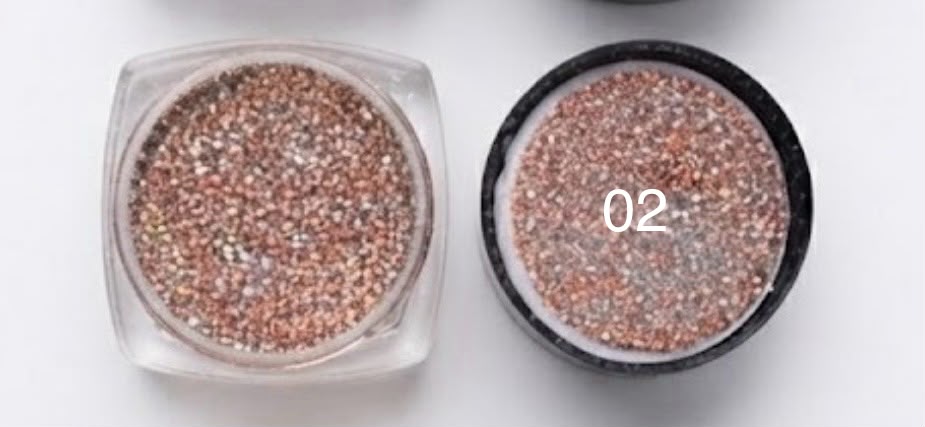 GLITTER REFLETIVO PARA UNHAS - INVILA