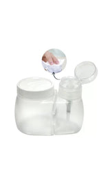 DOSADOR DE ACETONA TRANSPARENTE -SANTA CLARA INVILA - Tudo para unhas em gel
