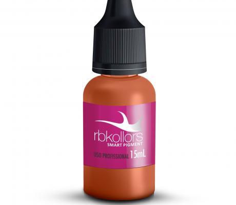 PIGMENTO ORGÂNICO - TERRACOTTA 15ML INVILA - Tudo para unhas em gel