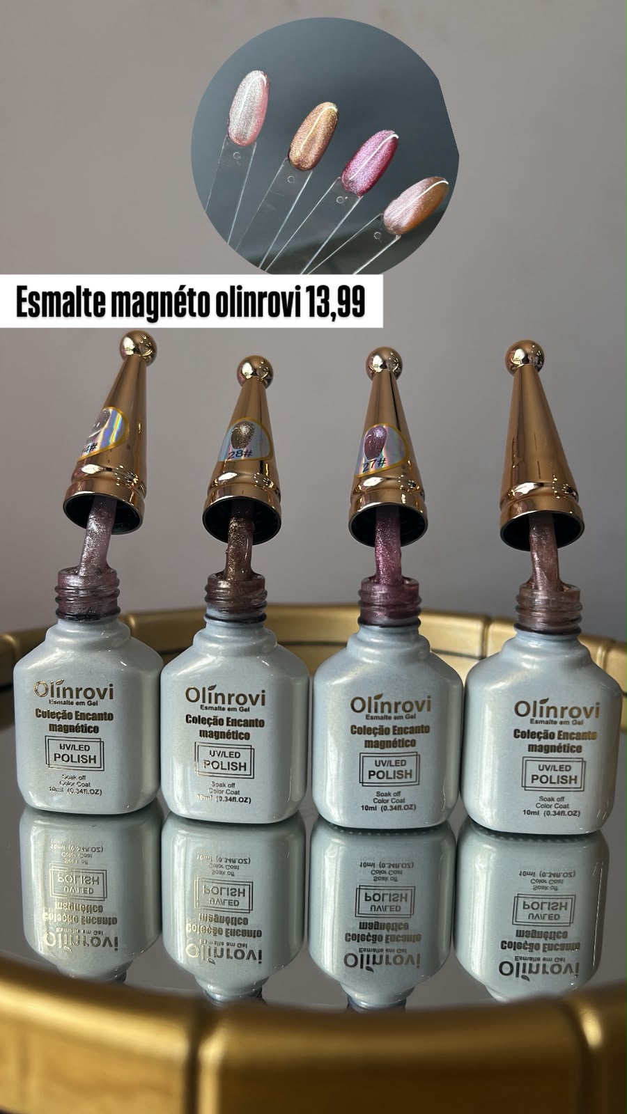 ESMALTE MAGNETICO  OLINROVI 10ml