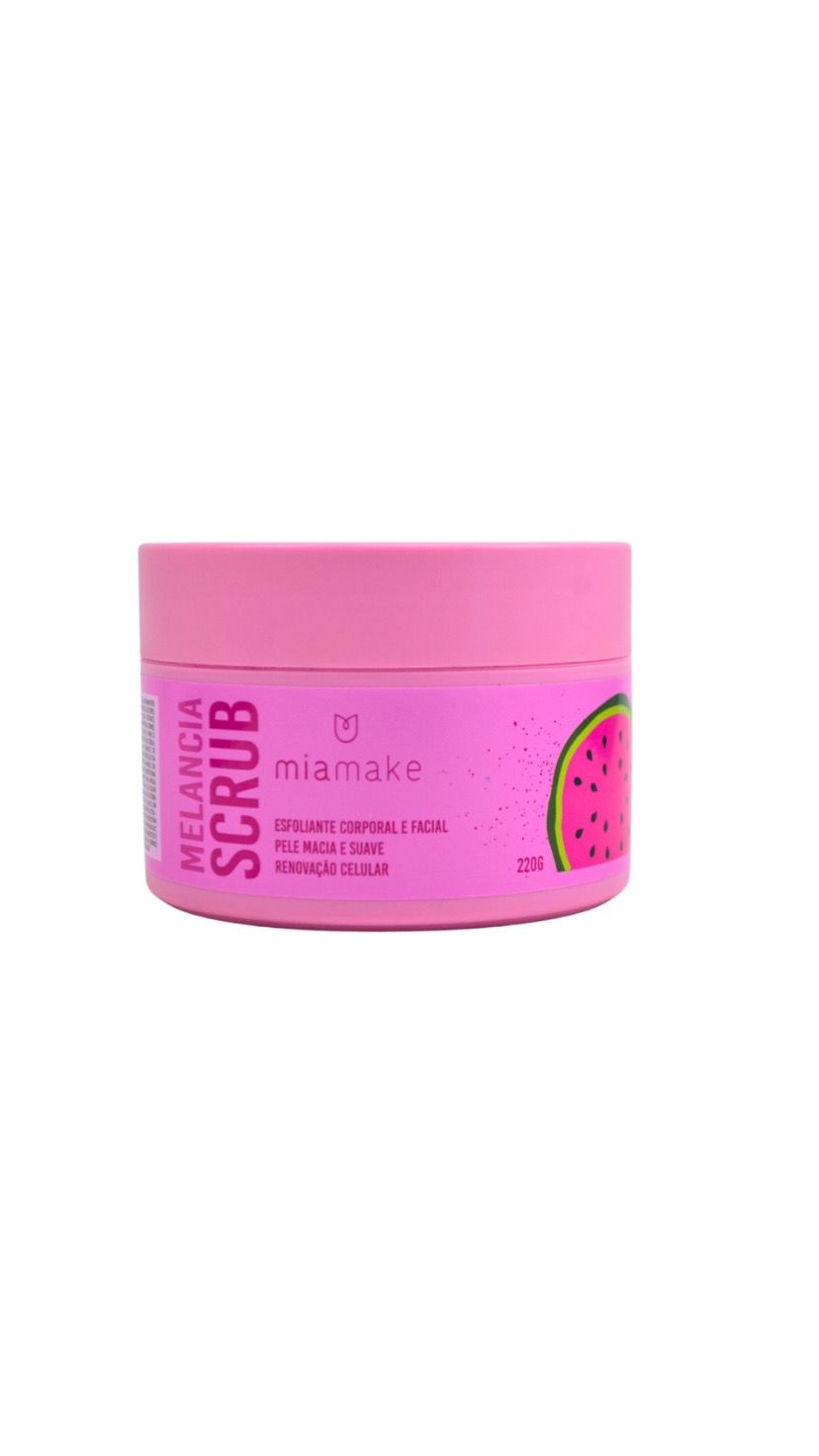 ESFOLIANTE CORPORAL E FACIAL MIAMAKE MELANCIA INVILA - Tudo para unhas em gel