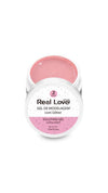 GEL  COM GLITER 2 PINK NUDE 15ML -REAL LOVE INVILA - Tudo para unhas em gel