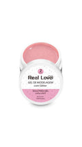 GEL  COM GLITER 2 PINK NUDE 15ML -REAL LOVE INVILA - Tudo para unhas em gel