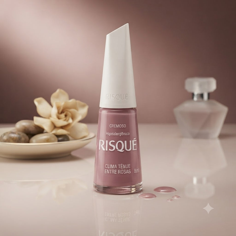 ESMALTE RISQUE 8ML CLIMA TENSO TENSO ENTRE ROSAS