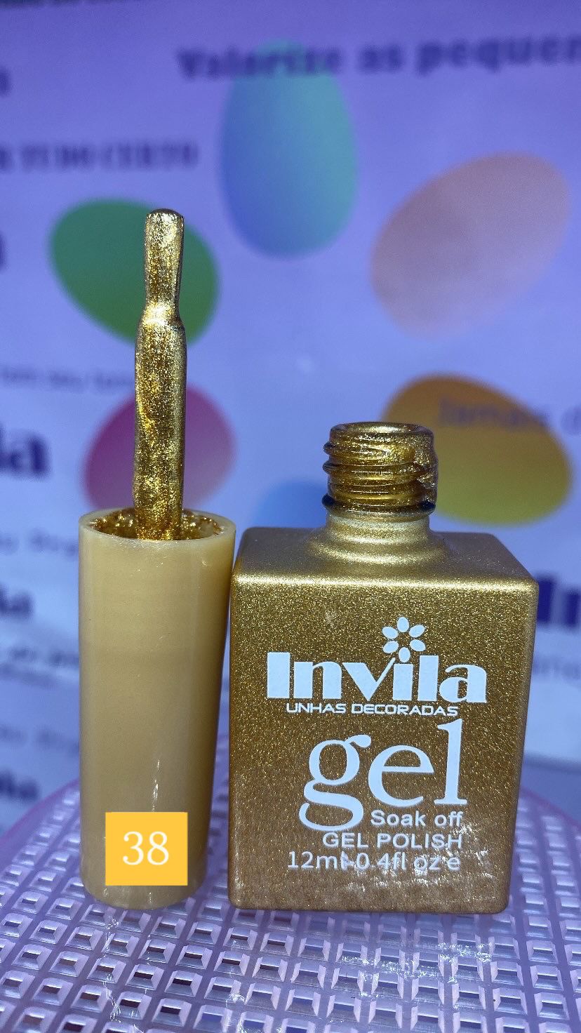 ESMALTE EM GEL SOAK NOFF 12ML 38 -INVILA INVILA - Tudo para unhas em gel