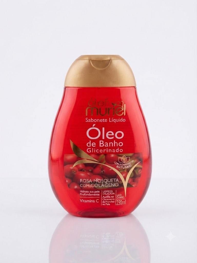 SABONETE LIQUIDO OLEO DE BANHO GLICERINADO 230ML - MURIEL