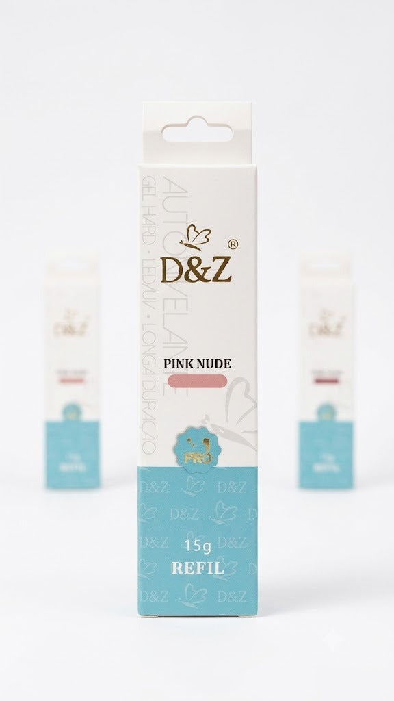 GEL REFIL HARD PINK NUDE D&Z – 15G