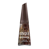 ESMALTE RISQUÉ & CHILLIBEANS A ONÇA QUE HABITA EM MIM- 8ML INVILA - Tudo para unhas em gel
