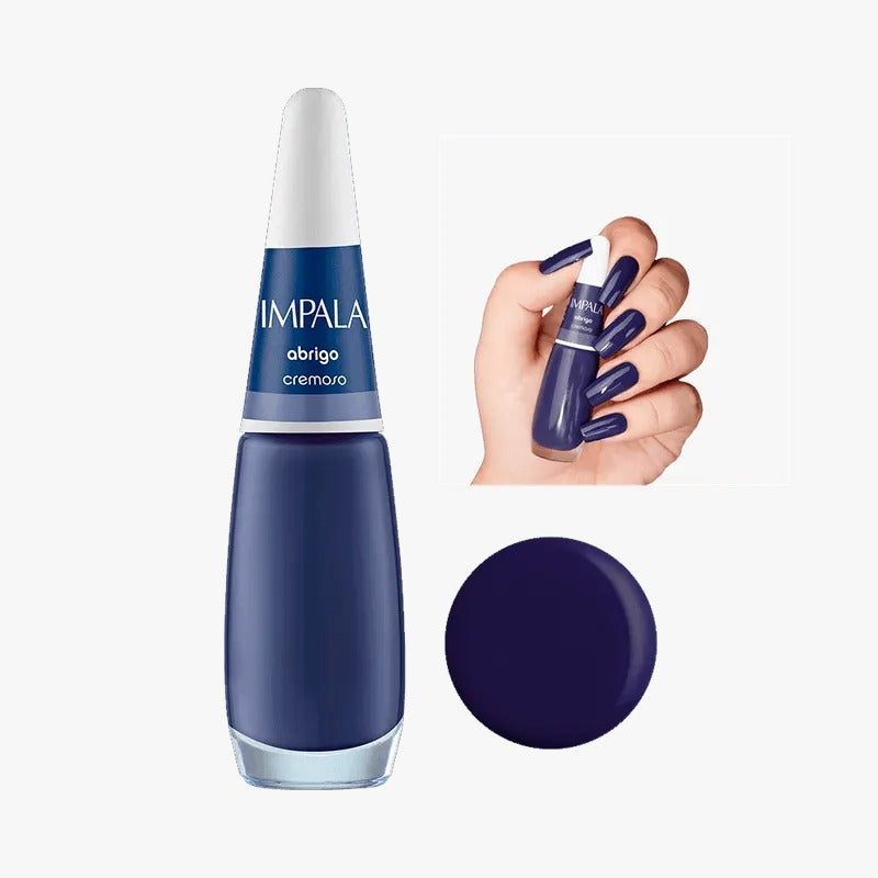 ESMALTE IMPALA ABRIGO 7,5ml INVILA - Tudo para unhas em gel