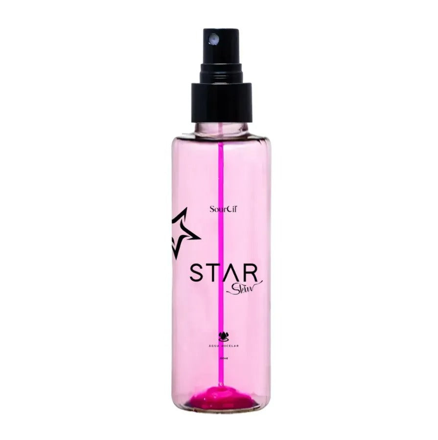 ÁGUA MICELAR STAR SKIN- SOURCIL- 200 ML INVILA - Tudo para unhas em gel