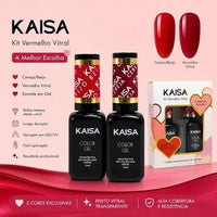 KIT ESMALTE KAISA A MELHOR ESCOLHA 2UN
