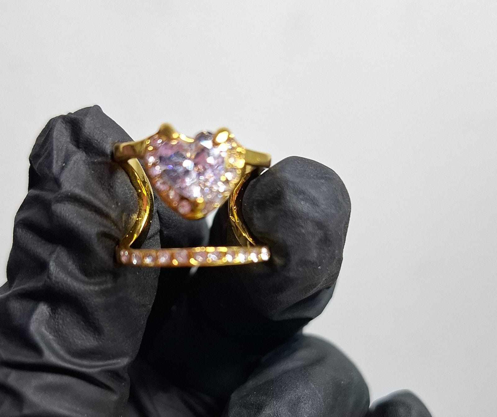 ANEL PARA FOTO COM STRASS INVILA - Tudo para unhas em gel