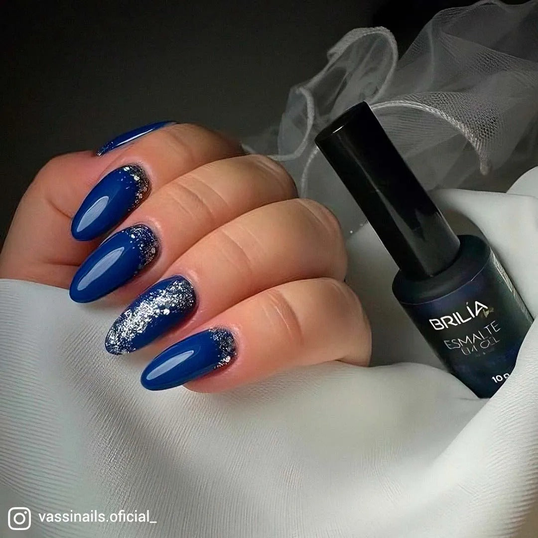 ESMALTE BRILIA AZUL INTENSO 10G INVILA - Tudo para unhas em gel