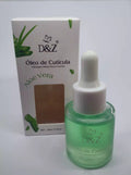 ÓLEO DE CUTÍCULA ALOE VERA D&Z- 20 Ml INVILA - Tudo para unhas em gel