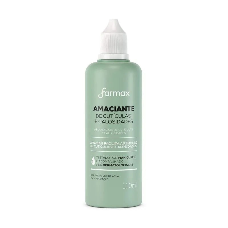 AMACIANTE DE CUTÍCULAS FARMAX- 110ML INVILA - Tudo para unhas em gel