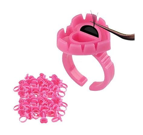 ANEL BATOQUE CORAÇÃO 100UN INVILA - Tudo para unhas em gel