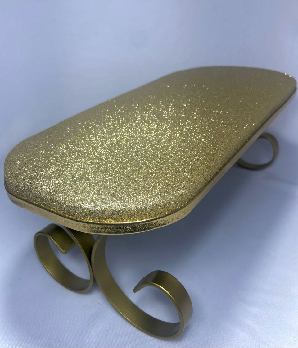 APOIO DE MÃO MÉDIO- DOURADO INVILA - Tudo para unhas em gel