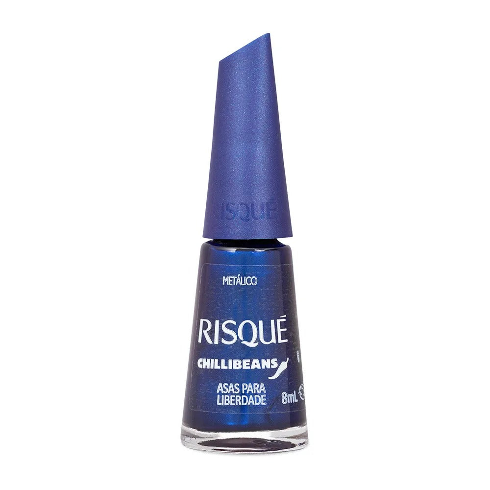 ESMALTE RISQUÉ & CHILLIBEANS ASAS PARA LIBERDADE- 8ML INVILA - Tudo para unhas em gel