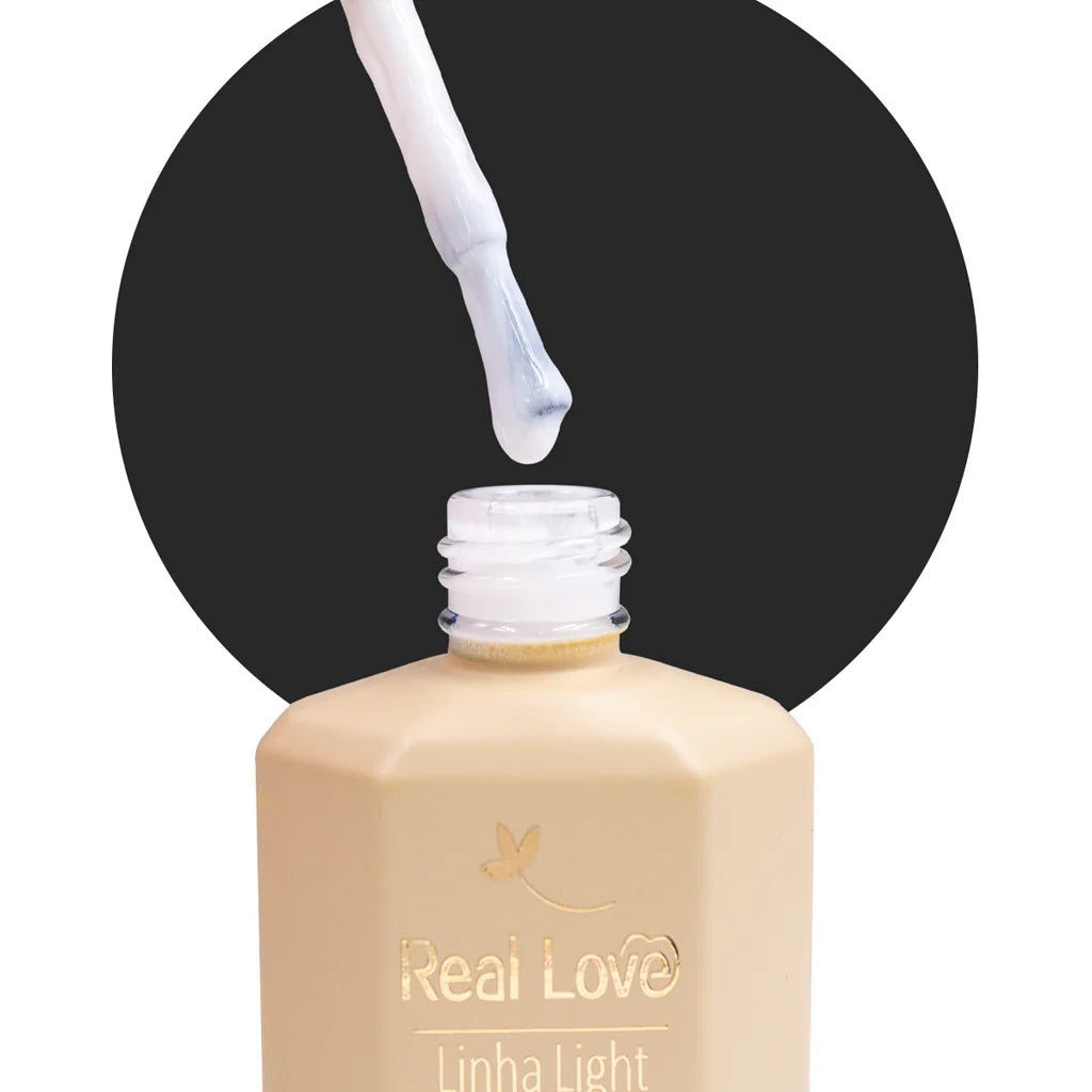 BASE EM GEL NUDE 1 LINHA LIGHT 15ml - REAL LOVE INVILA - Tudo para unhas em gel