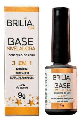 BASE NIVELADORA BRILIA 3X1 INVILA - Tudo para unhas em gel