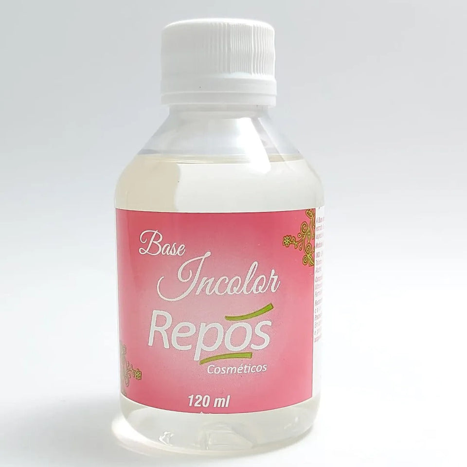 BASE INCOLOR 120ML - REPOS INVILA - Tudo para unhas em gel