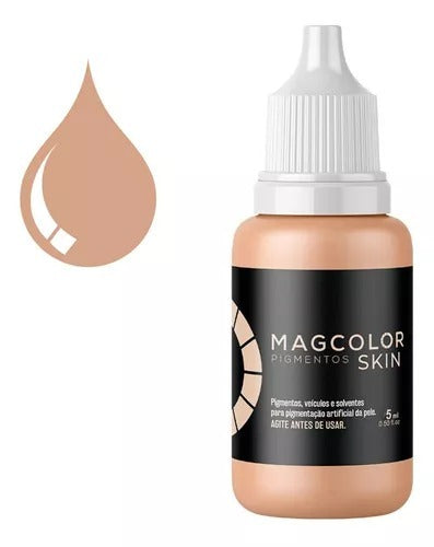 PIGMENTO MAG COLOR SKIN MEDICAL BEGE CLARO 5ML INVILA - Tudo para unhas em gel