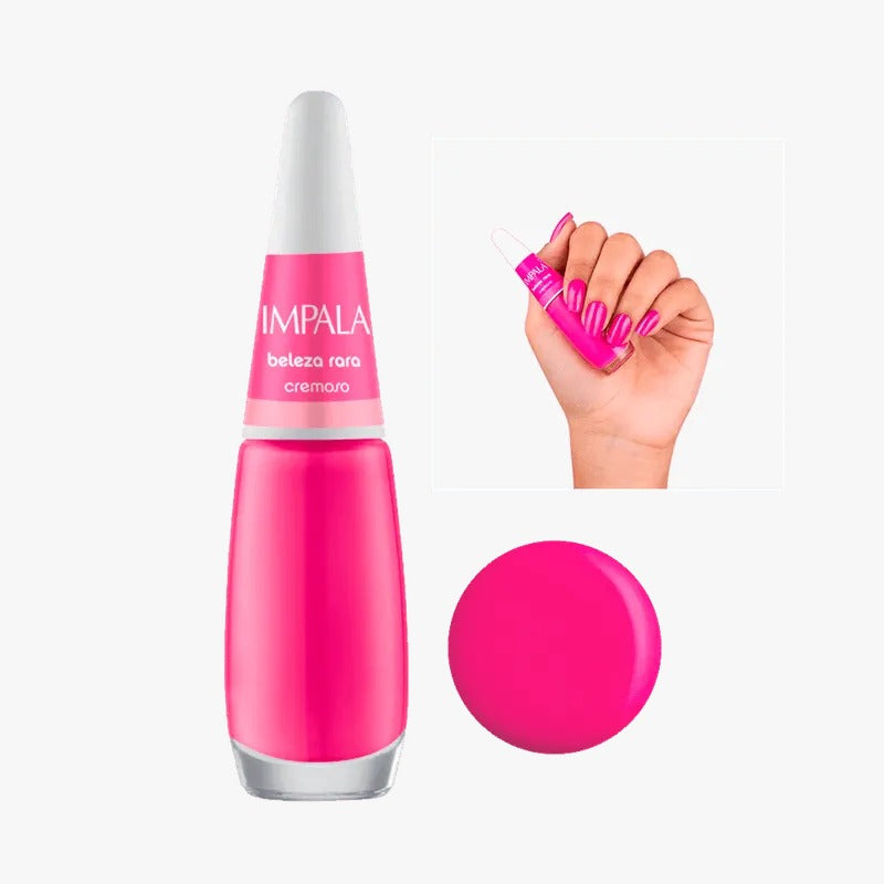 ESMALTE IMPALA BELEZA RARA 7,5m INVILA - Tudo para unhas em gel