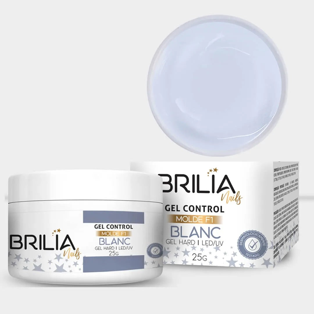 GEL BLANC BRILIA NAIL 25G INVILA - Tudo para unhas em gel